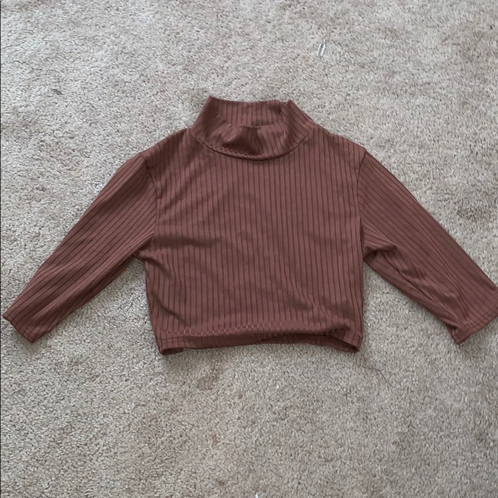 Nasty Gal Cowl Neck Crop Top NWOT